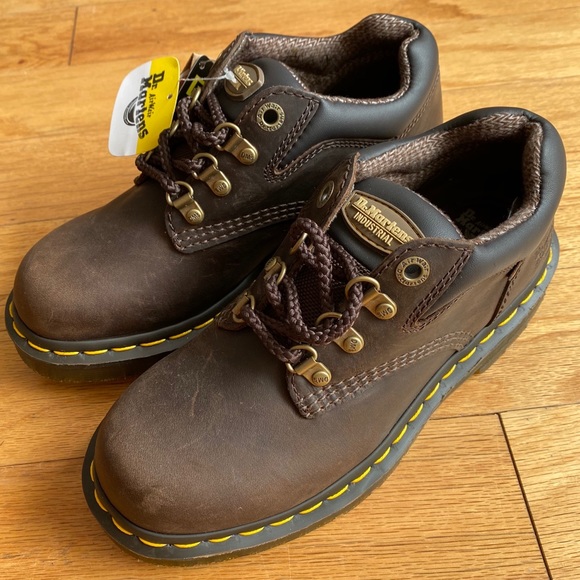 Dr. Martens Shoes - Dr. Martens Hylow Steel Toe Work Shoes UK 4